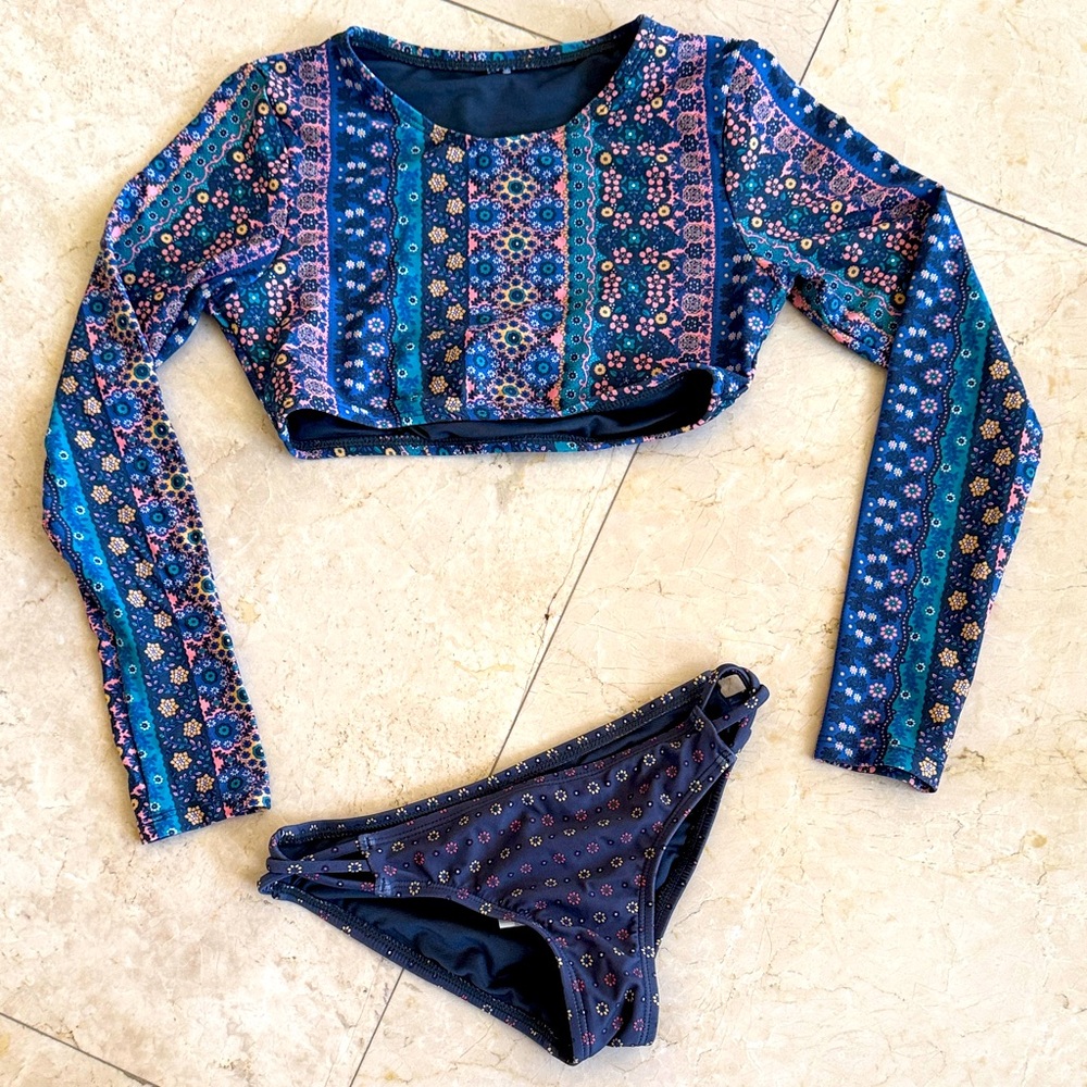 Oneill Girls long sleeve bikini